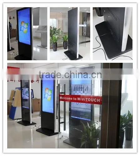 42" vandalproof dustproof mall interattivo pavimento totem interattivo totem