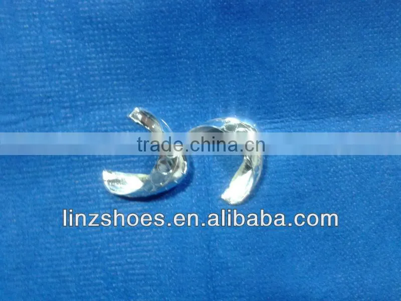 LNZ8019 Shining Lady Shoe Accessory Metal Toe Cap