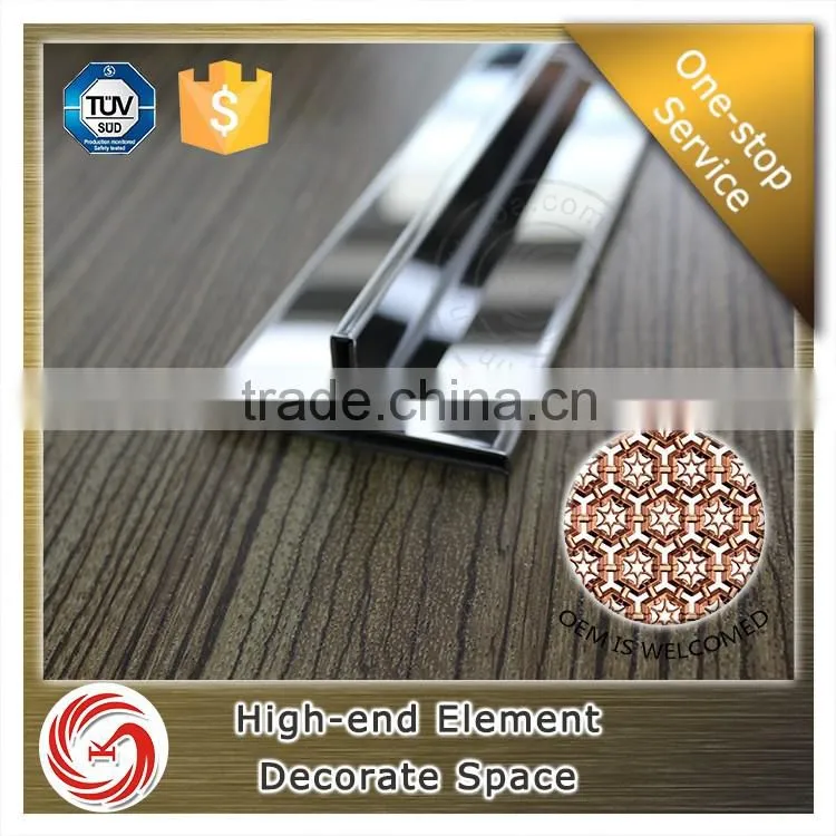 Qucik installation tile stainless steel floor movement joints