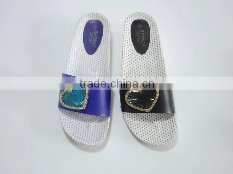 New Design Design High Heel Ladies PCU Slippers
