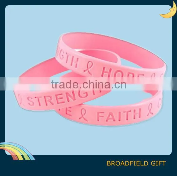 2014 NO1 adjustable silicone wristband for promotion