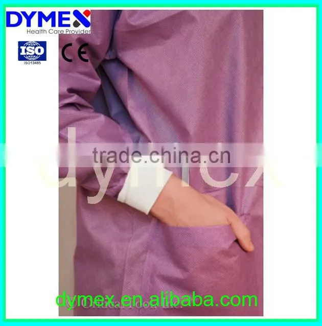 Non Woven Fabric Disposable Medical Lab Coat