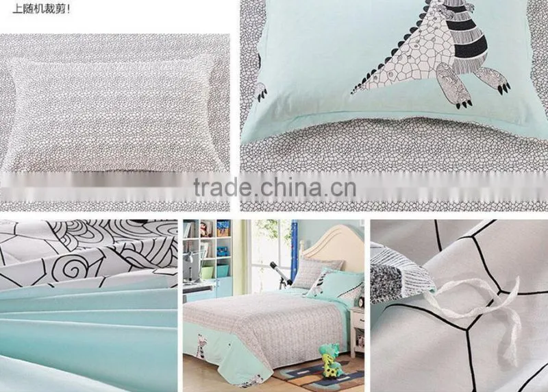 China best selling products home textile 3d bed cover set