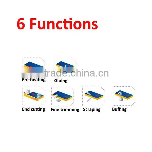Stright line edge banding machine/edge bander/mdf edge banding machine