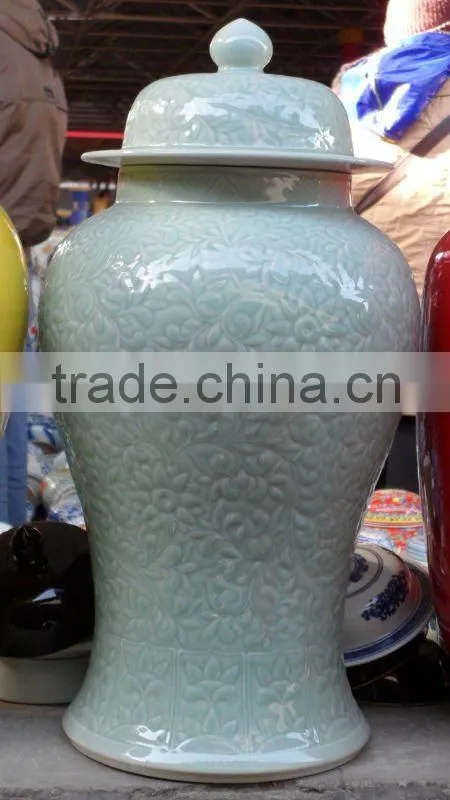 chinese antique hand paint ceramic jar