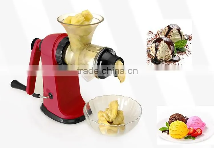 PP+ABS+S/S 30*30*12 Hot sale manual orange juicer machine/slow juicer/vegetable juicer