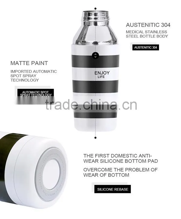 304 Stainless steel insulated travel bottle easy carry