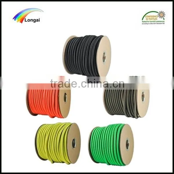 2016 Eco-friendly 5mm colored elastic rope cord for garment use