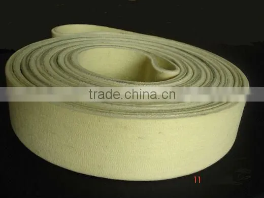 kevlar seamless conveyor belt for aluminium extrusion