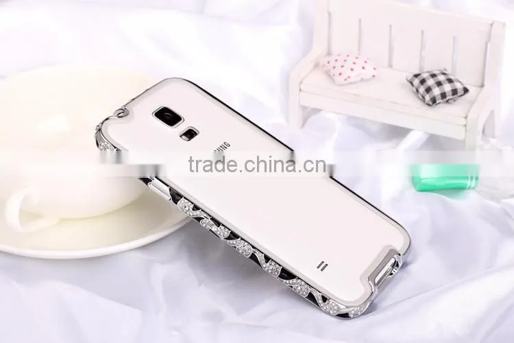 Funky Mobile Phone Metal Case/TPU Inlaid Phone case for Samsung S5