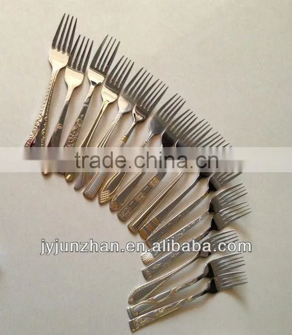 Stainless tableware fork to be made by Junzhan China