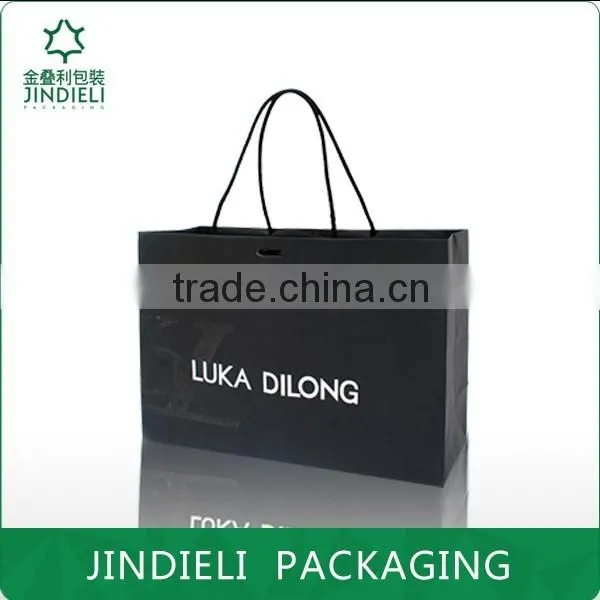 exquisite paper bag for shopping with rope