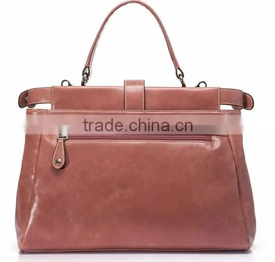 2016 plain matt leather european style ladies fashion handbags hand bags