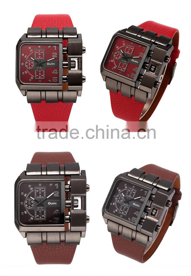 Oulm designer watch, big quartz watch, wrist watches in guangzhou