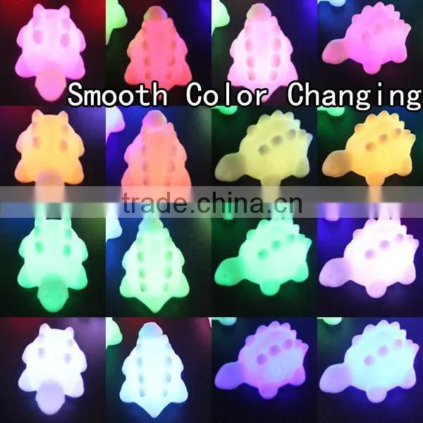 TS-B034 LED Soft PVC Flashing X'mas Tree/7 Color Changing Mini Night Lights