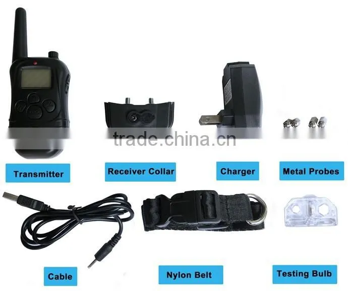 Multi-dog training system remote electronic shock training collar JD998