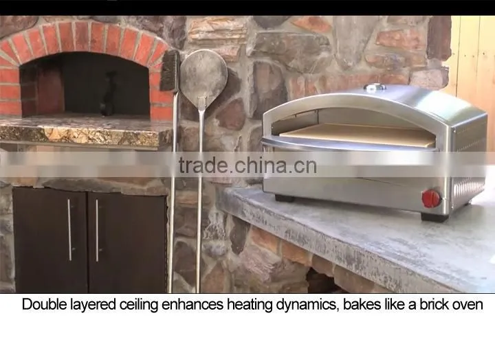 Brick Shaped Portable Gas Pizza Ovens Sale