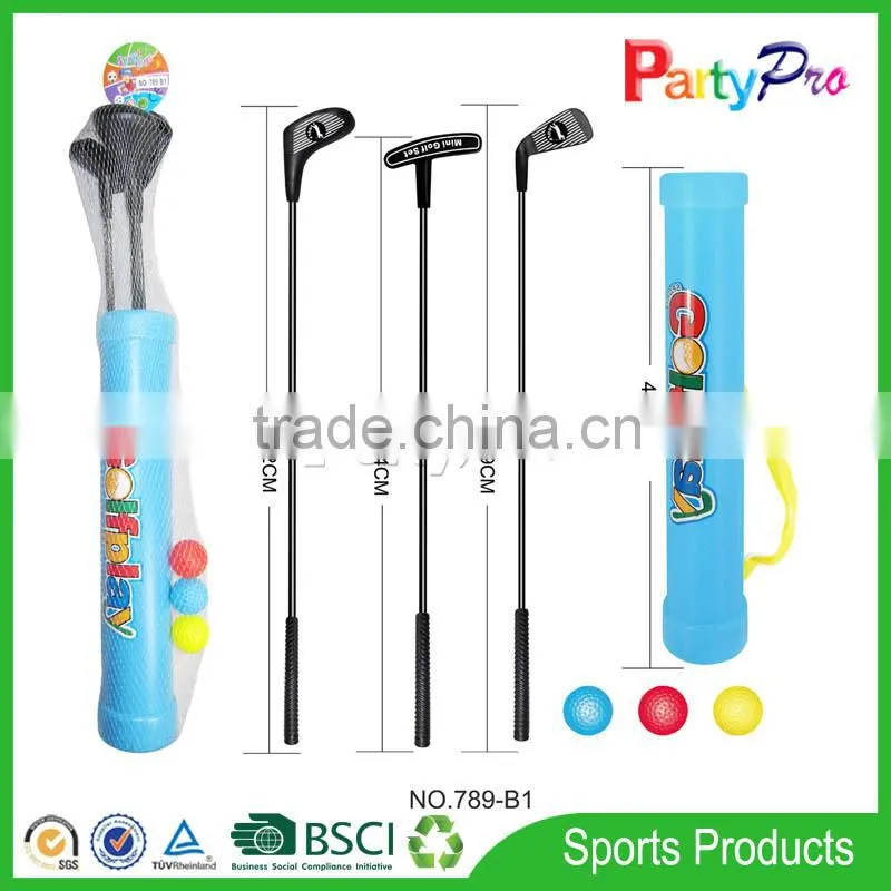 hot new products for 2015 wholesale China supplier kids toy office mini golf club putter set prices