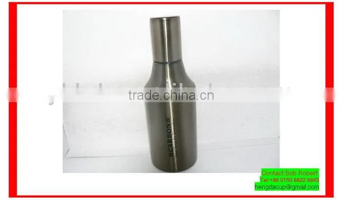 Super quality beautiful massage oil stainless steel bottle