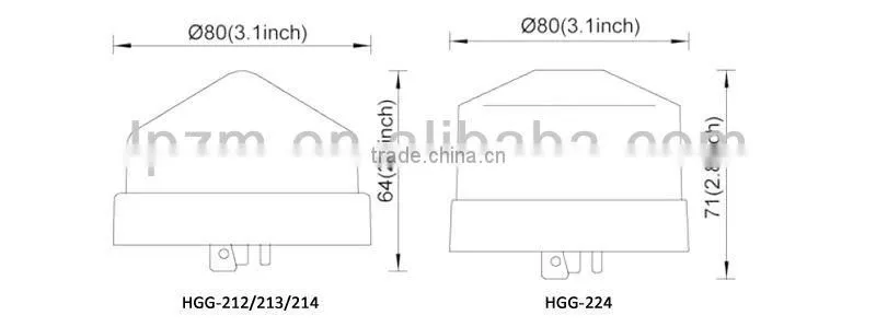 light control switch HGG- 224