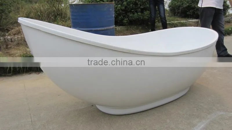 laterst design acrylic freestanding bathtub