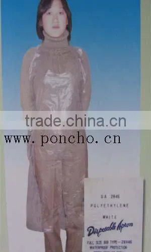 Durable PE/PVC Apron/Waterproof Apron