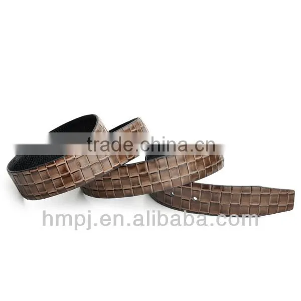 high quality mens pattern leather belt