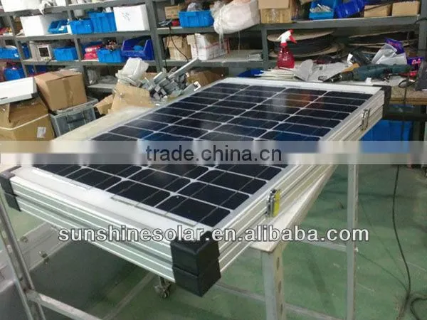 100w/120w folding solar kit/portable charge 12V battery