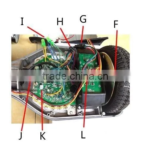 2 wheel hoverboard accessories for self balancing scooter control board