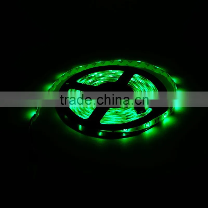 5M SMD 5050 30 leds/m waterproof in silicon RGB LED Strip Light digital +24 key IR Remote controller+12v 3A power supply