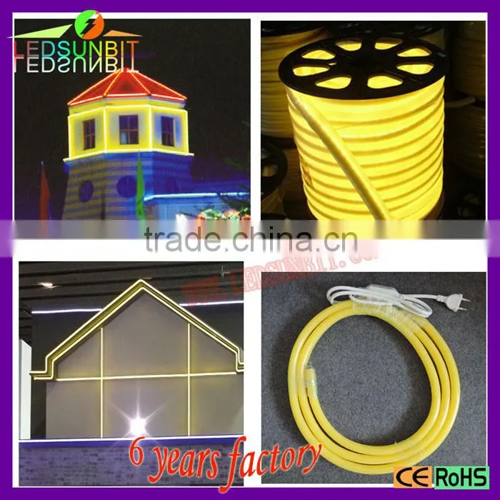 2013 the most popular neon lighting for building decoration