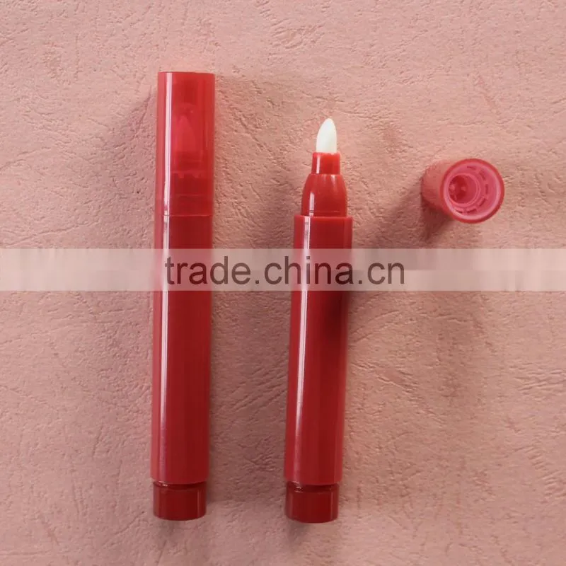 empty with any printing lip gloss pen