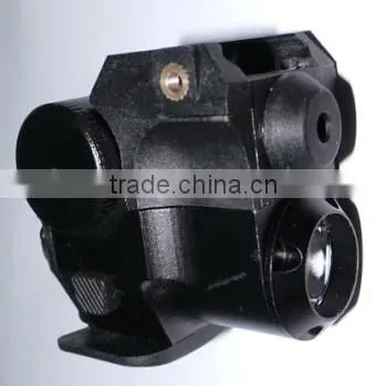 The Smallest Laser gun sight with three laser colors adjustable,red,green or infrared used for glock type and rifle guns