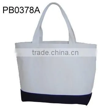 hot seller plain cotton canvas Diaper Bag