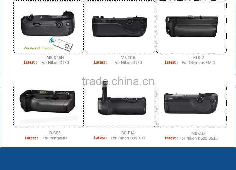 for Nikon MB-D15 Grip Multi Battery Power Pack for D7200 & D7100 Digital SLR Cameras