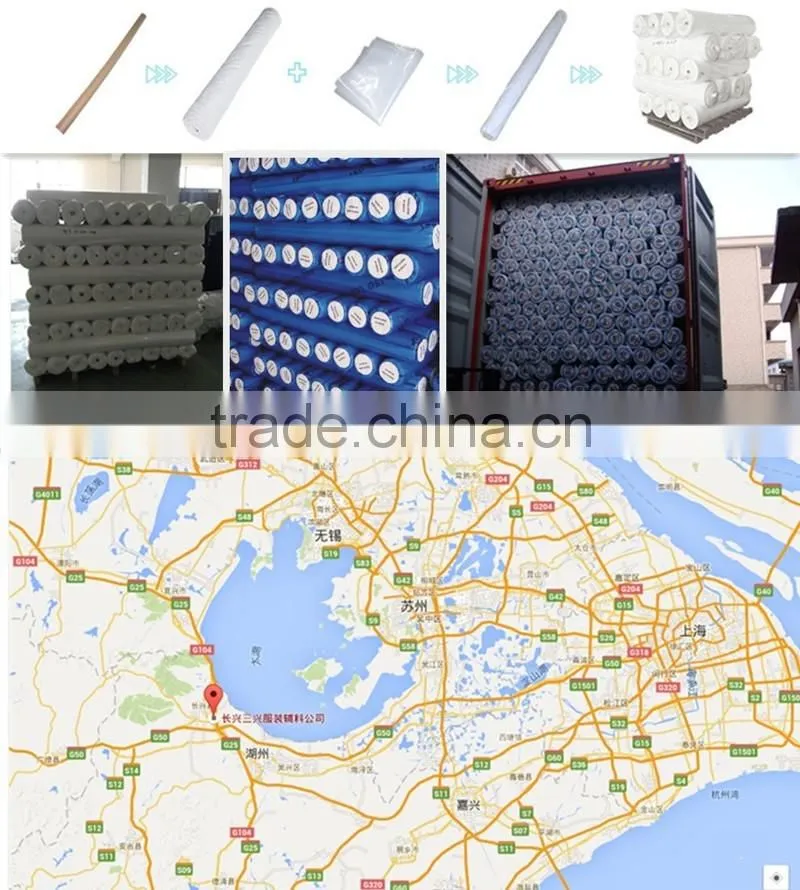 Woven fusible interlining knitting fabric 40D16-140 garment accessories