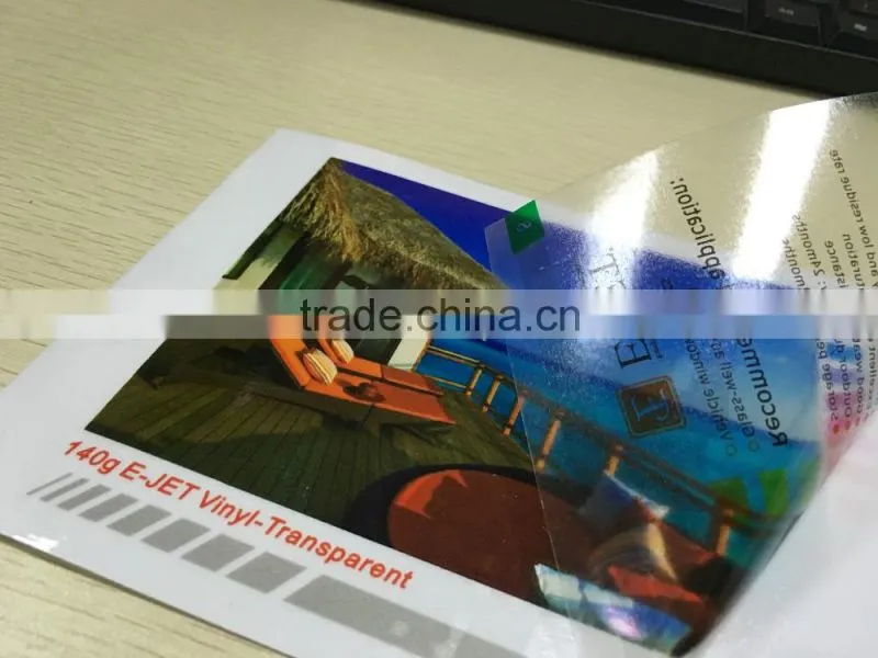 E-JET Self adhesive vinyl sticker for car wraps