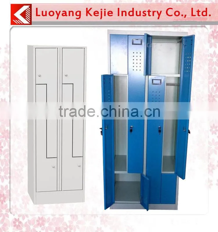 z-shape lockers New design z shape locker z shape hpl lockers system 2 door z shape locker E1 glade wood wardrobe