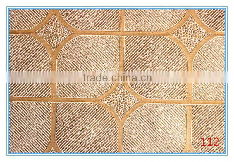factory offer pvc ceiling film for pvc laminated gypsum ceiling 2016 New design pvc decorative film for