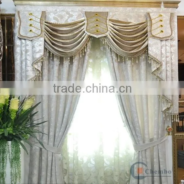 2014 china wholesale ready made curtain heavy curtains