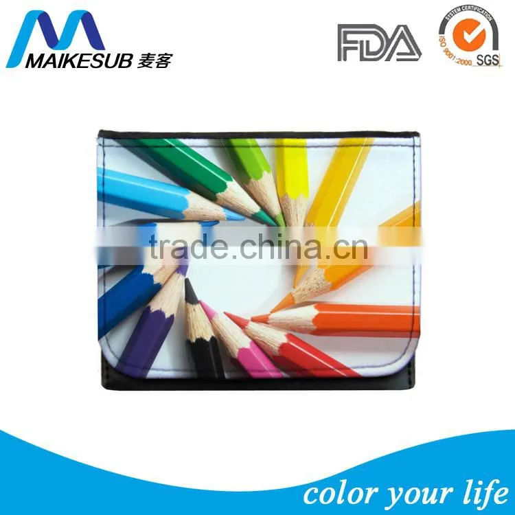 Sublimation Custom Printed lady Wallets
