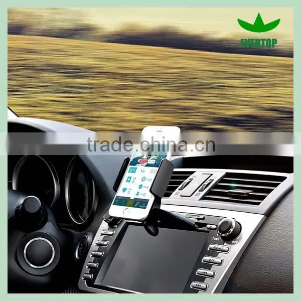 TS-VPH06 Easy operation 2015 new portable cd slot car mount universal cd slot mount phone holder for iphone 6 6plus samsung s3