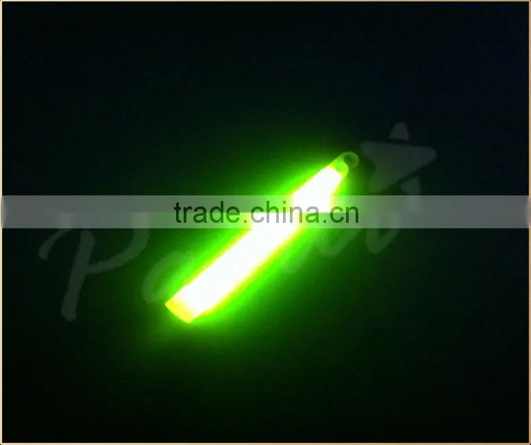 Party 6 inch glow stick with hook assorted colors bulk packing