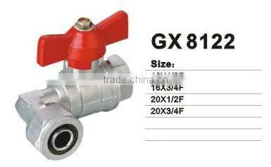 Brass Bow Union Ball Valve
