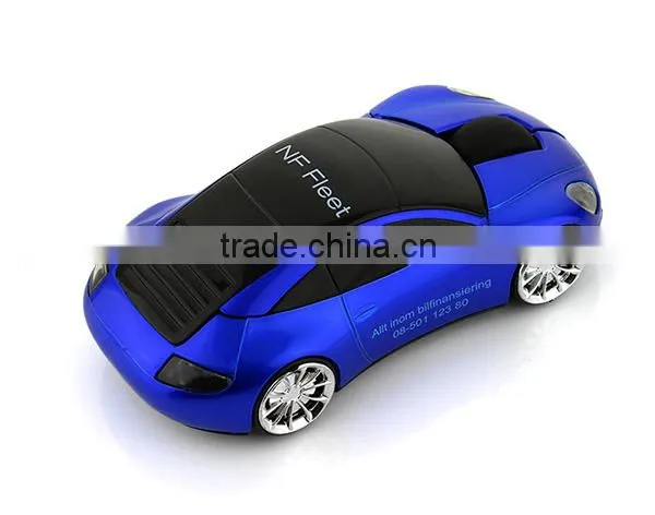 wheeled scroll vehicle shaped wireless mouse