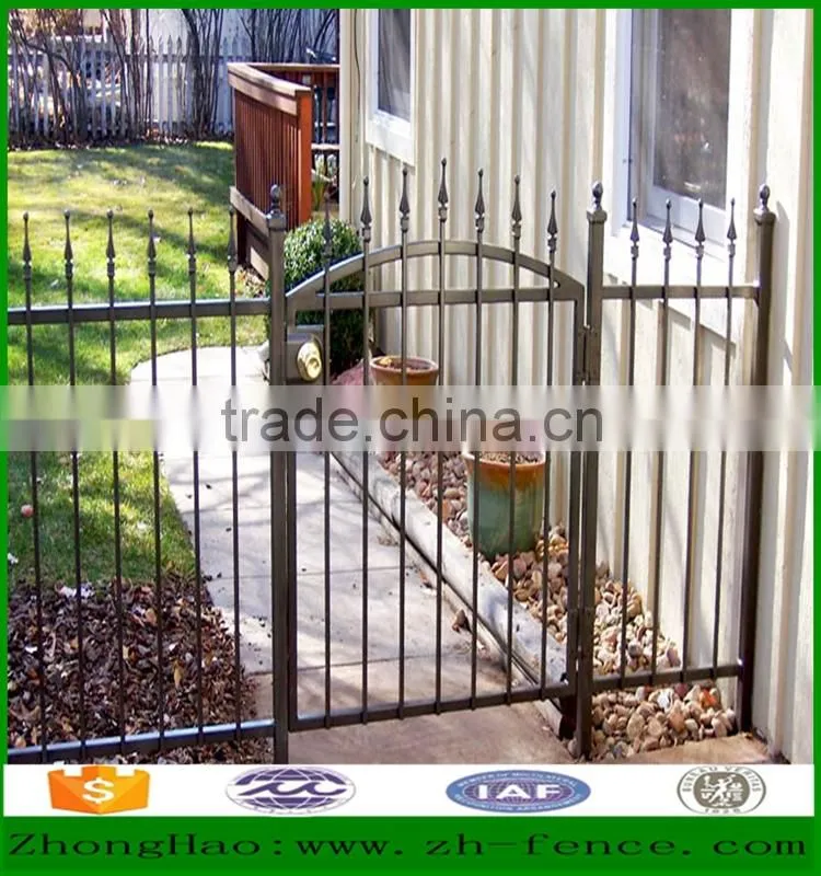 High quality PVC coated Zinc Steel tubular Fence for sale
