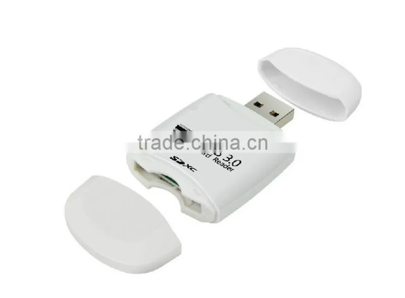 USB 3.0 2 Slots Supports SD,TF,Micro SD Card Reader Writer