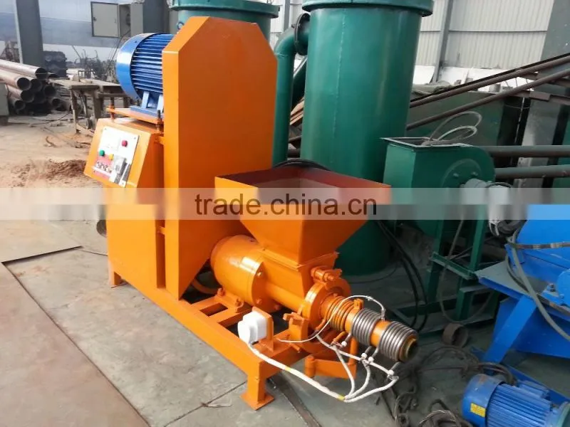 rice straw husk charcoal briquette making machine