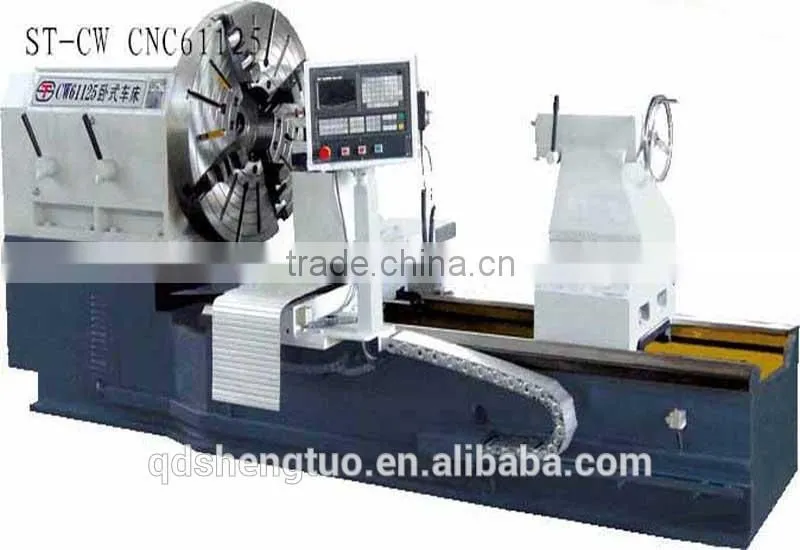 Industries Processing Flange Tire Moulds Diameter 1.3m Landing Lathe