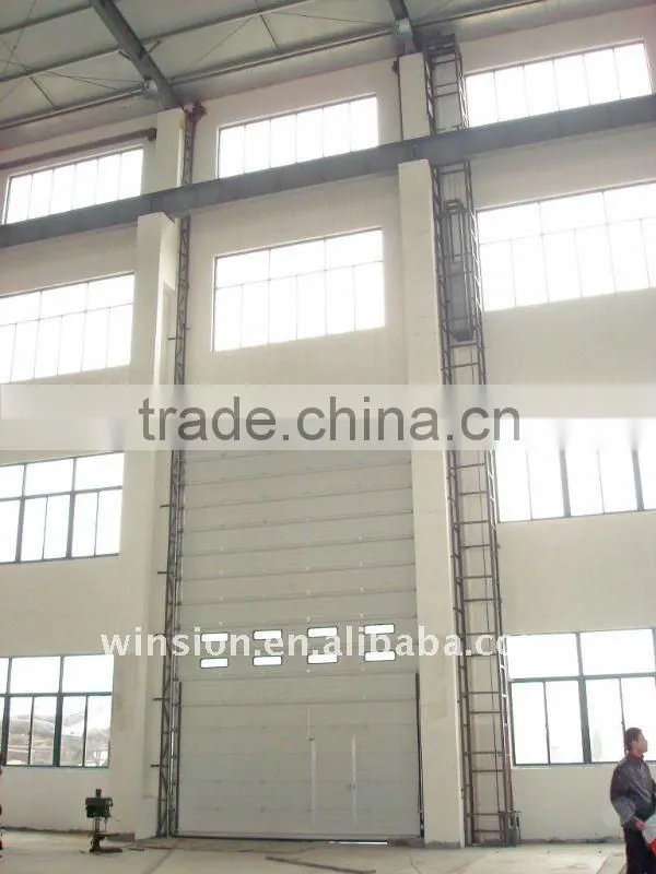 Made in china industrial sectional door